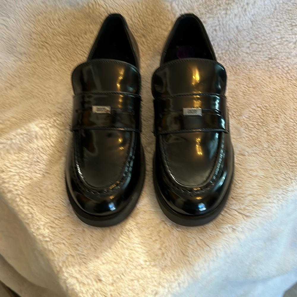 DKNY Black Parent Loafers